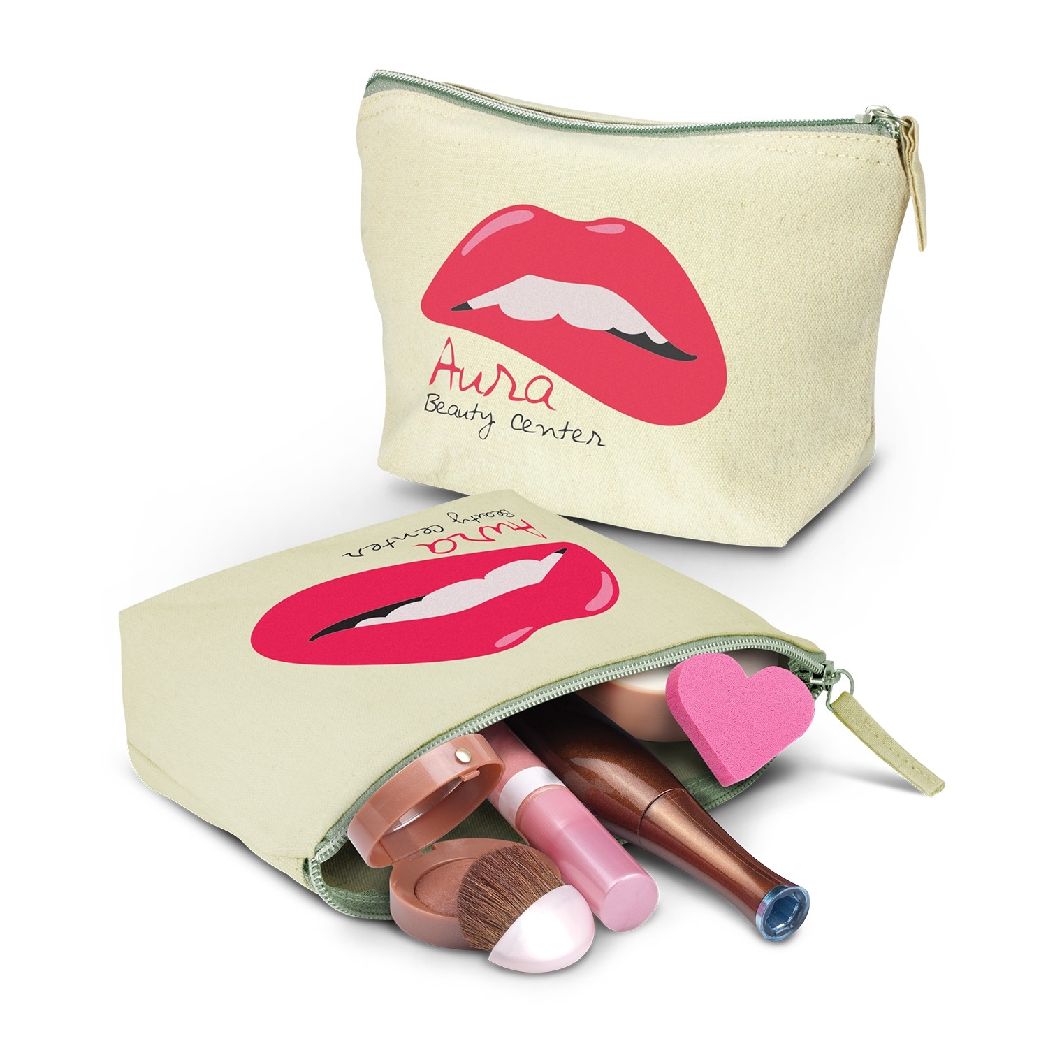 Medium Eve Cosmetic Bag custom branded-30