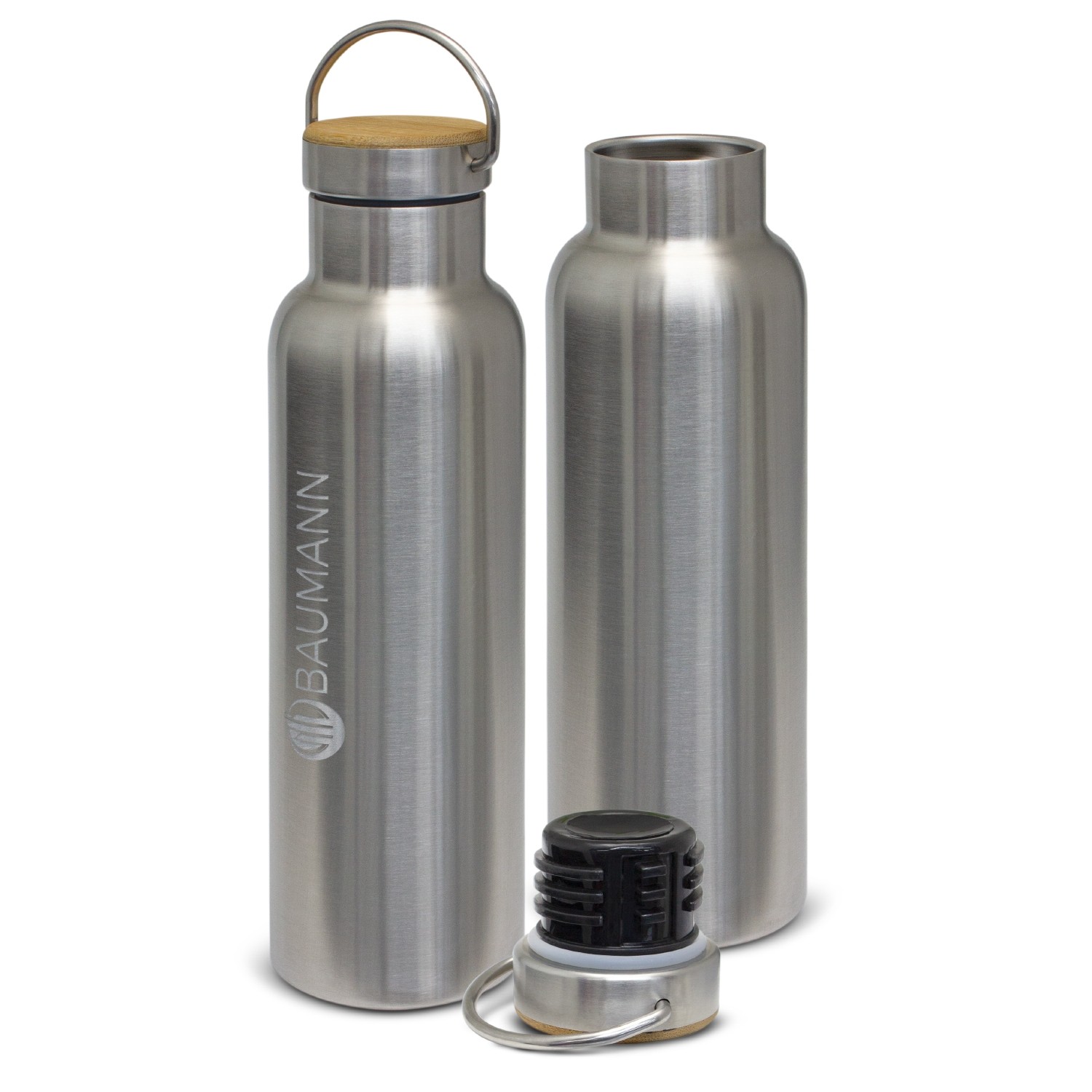 Nomad Deco Vacuum Bottle Stainless custom branded-30