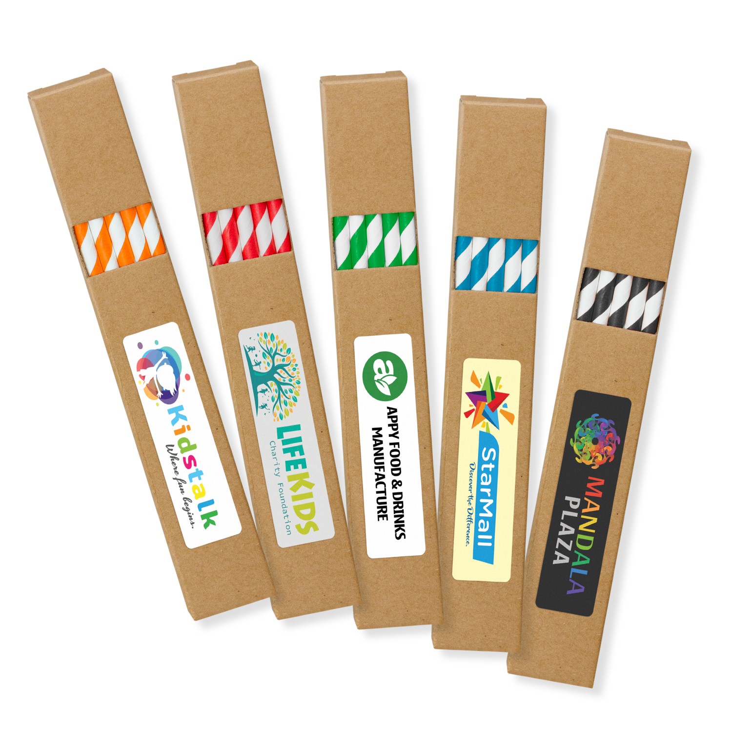 Paper Straws custom branded-30