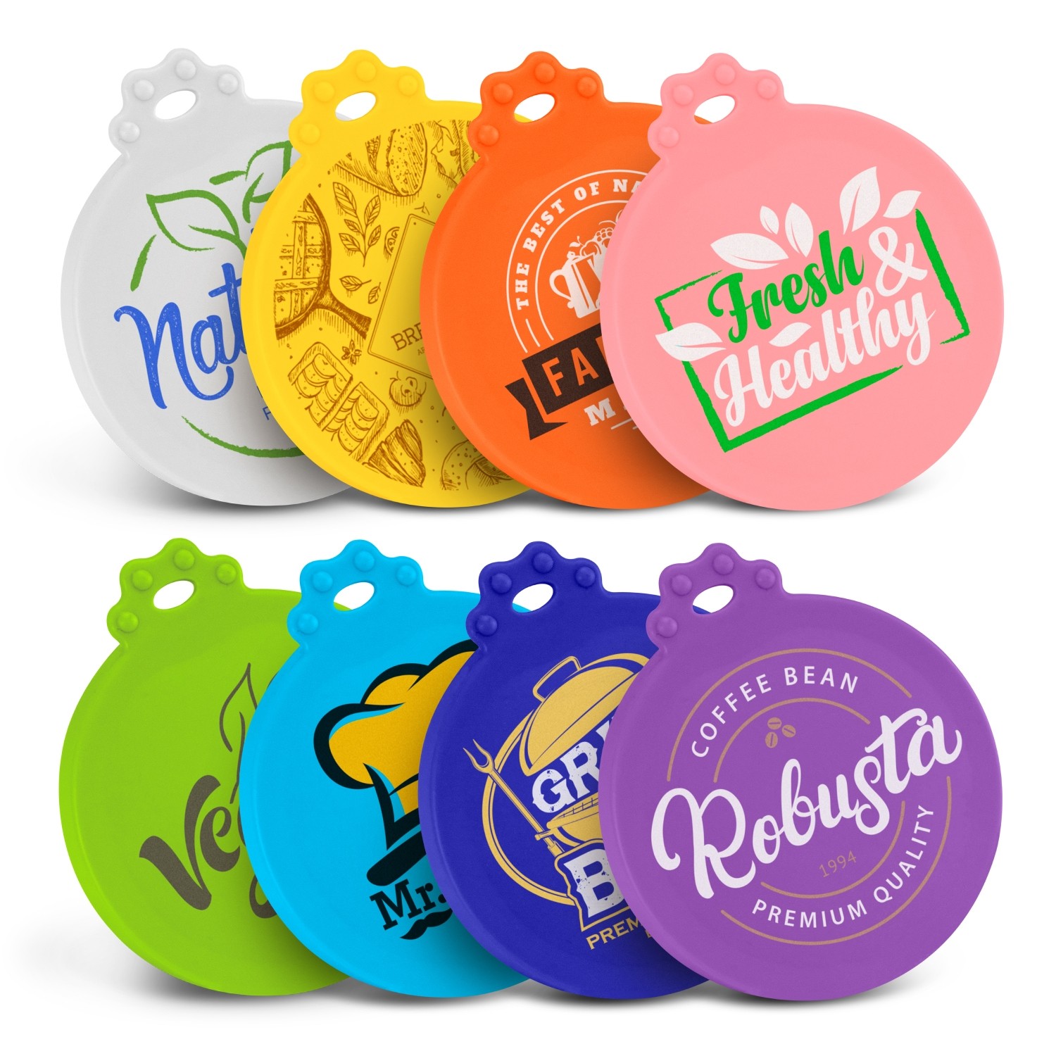 Silicone Reusable Can Lid custom branded-33