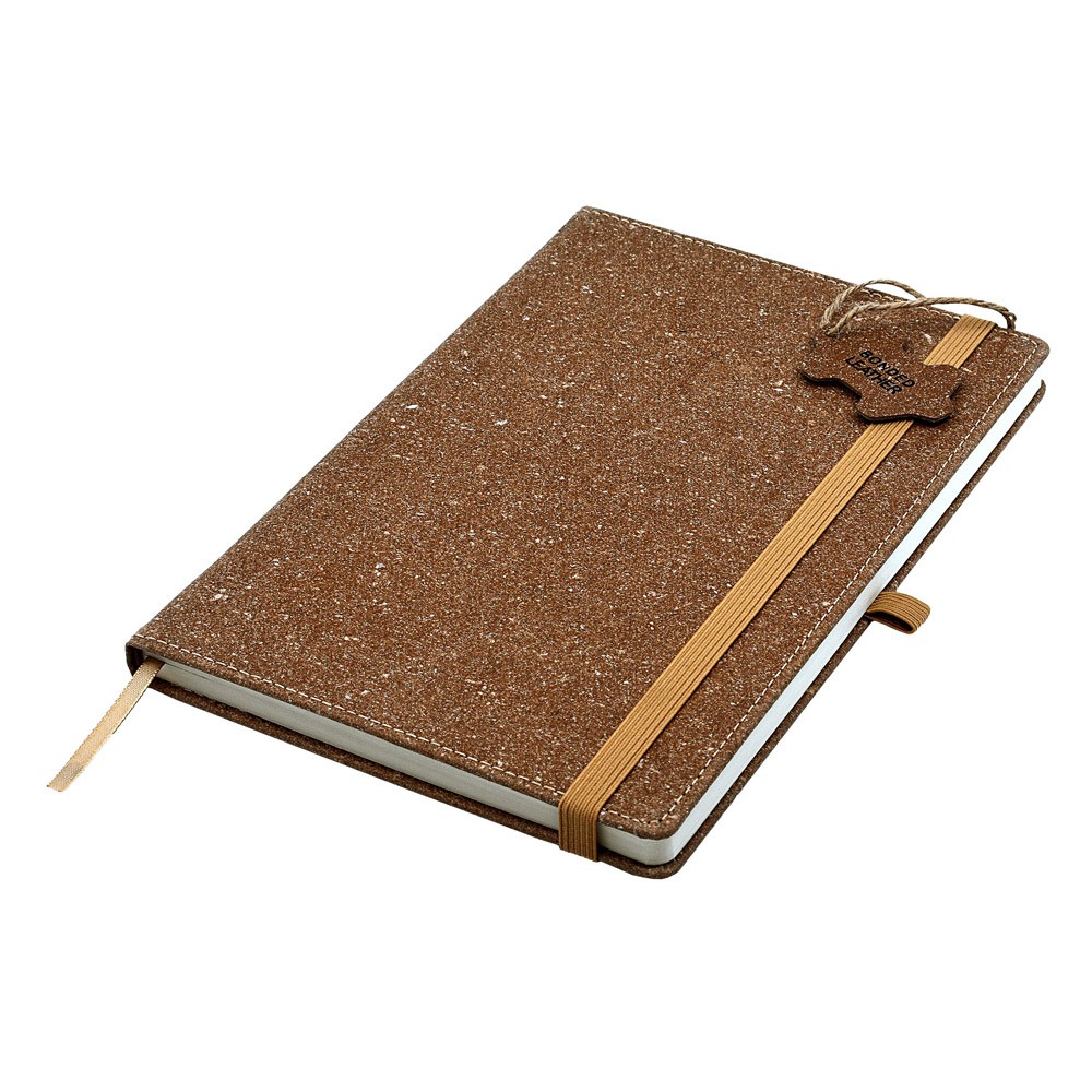 Bonded Leather A5 Notebook custom branded-30