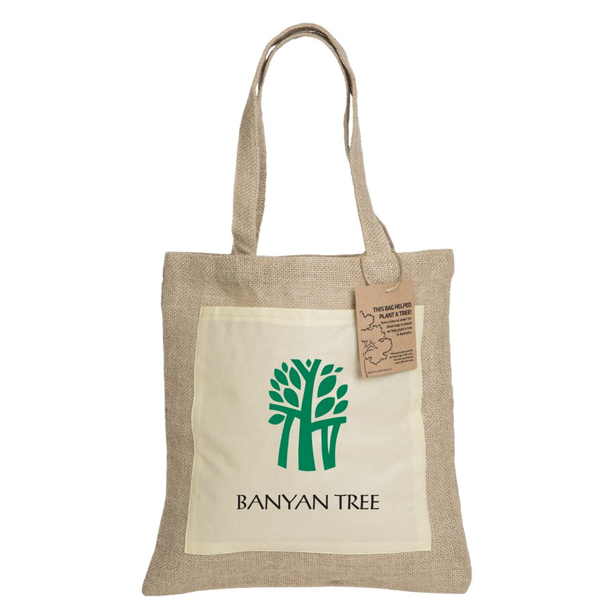 Reforest Jute Tote Bag custom branded-31