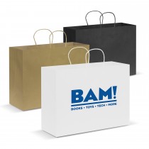 Printed Paper Carry Bags custom branded-20