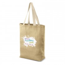 The Thera Jute Tote Bag custom branded-21