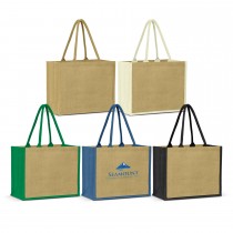The Torino Jute Tote Bag custom branded-22