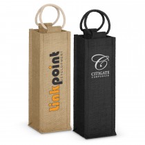 Napoli Jute Wine Carrier custom branded-20