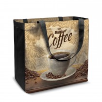 City Shopper Tote Bag Laminated custom branded-20