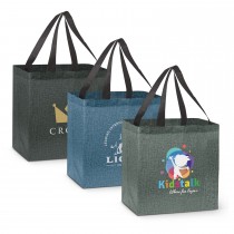 City Shopper Heather Tote Bag custom branded-21