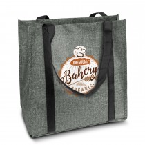 Super Shopper Heather Tote Bag custom branded-20