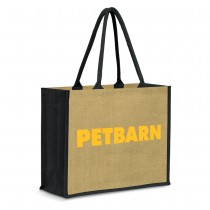 The Modena Jute Tote Bag custom branded-21