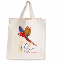 Supa Shopper Short Handle Calico Bag custom branded-20