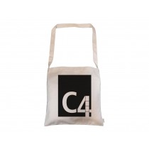 Calico Long Handle Shoulder Bag 38x38cm custom branded-22