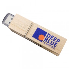 Wooden USB Peg Drive