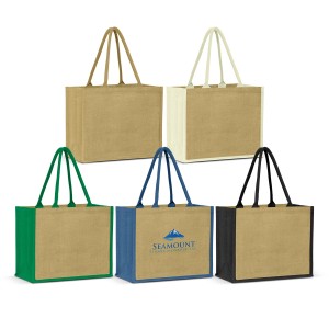 The Torino Jute Tote Bag custom branded-22
