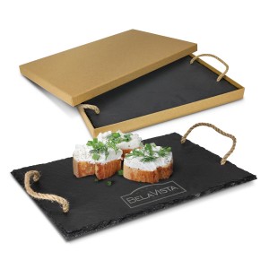The Slate Serving Board custom branded-20
