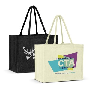Colour Matched Torino Jute Tote Bag custom branded-20
