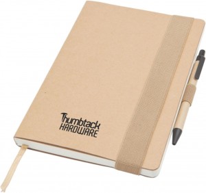 Enviro Notepad Large A5, Natural custom branded-22