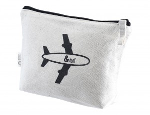 Calico Travel Pouch 14.5cm x22.5cm x5cm custom branded-23
