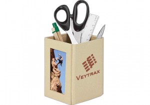 Recycled Paper With Photo Frame Pen Holder custom branded-21