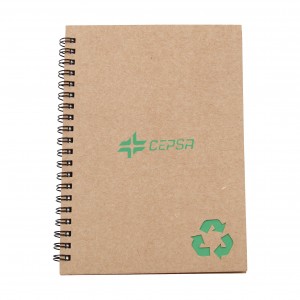 Recycled Stone Paper Notebook custom branded-23