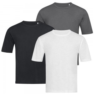 Mens Organic Slub Crew Neck custom branded-22