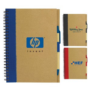 Recycled Paper Notebook custom branded-25