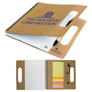 The Enviro Recycled Notebook custom branded-20