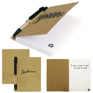 The Aria Recycled Notebook custom branded-22